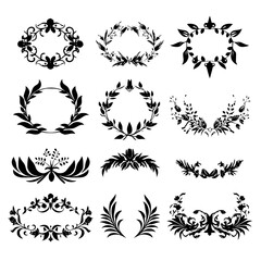 wreath SVG, wreath png, wreath frame, frame svg, frame illustration, wreath illustration, frame, vector, vintage, floral, design, decoration, pattern, ornament, border, illustration, flower, ornate