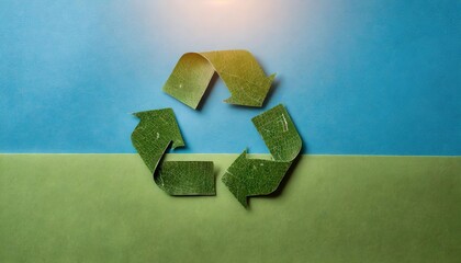 recycle icon circular economy, environmental, economy, reduce, reuse, recycle.ai generated