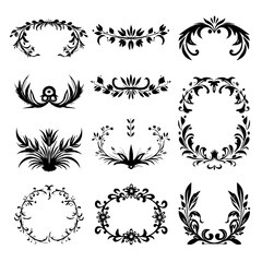 wreath SVG, wreath png, wreath frame, frame svg, frame illustration, wreath illustration, frame, vector, vintage, floral, design, decoration, pattern, ornament, border, illustration, flower, ornate, a