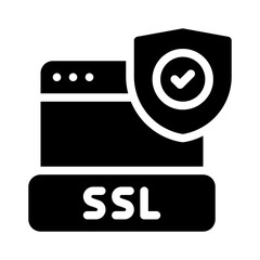 ssl glyph icon