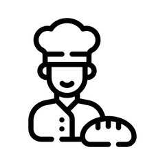 baker line icon