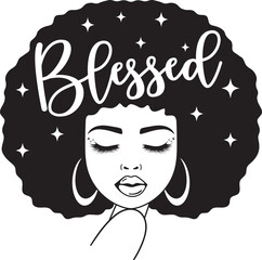 Free Vector Black Women Adjective , Black women Free Vector, Black History Month
