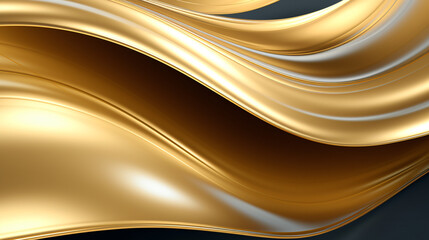 Metallic curve geometry background