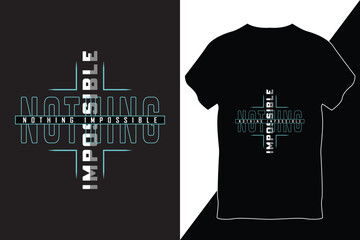 Text Effect T-Shirt Design Vector