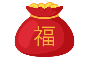 Chinese New Year Sticker Design