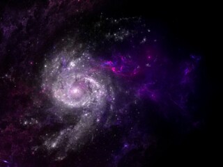 science fiction wallpaper. Beauty of deep space. Colorful graphics for background, like water waves, clouds, night sky, universe, galaxy, Planets