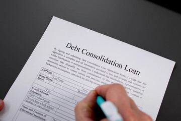 Debt Consolidation Loan Form
