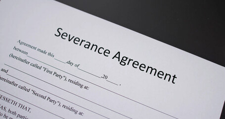 Job Dismissal Finance Agreement