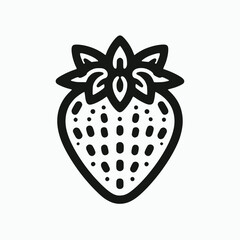 strawberry vector isolated