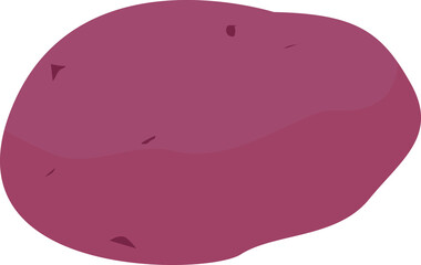 purple sweet potatoes illustration
