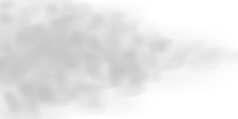 Special effect of steam, smoke, fog, clouds. Abstract gas on transparent background, vapor machine steam or explosion dust, dry ice effect, condensation, fume. Vector PNG illustration.