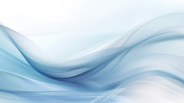 Cool Blue Neutral-themed abstract background, subtle patterns, delicate gradients, and serene elements to convey a sense of tranquility and sophistication Ai Generative