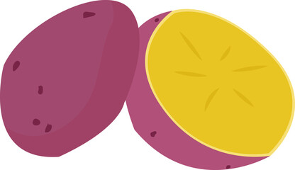 Purple Sweet Potato Icon