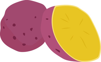 Purple Sweet Potato Icon