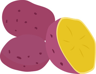 Purple Sweet Potato Icon