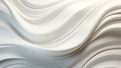 White wave abstact background texture. Created with Ai