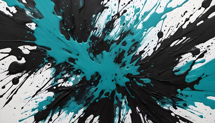 Red black ink splash abstract background. Creative Blurred Effect Trend Design