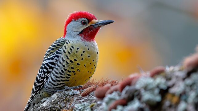 Red-bellied Woodpecker (Melanerpes carolinus) - Generative AI