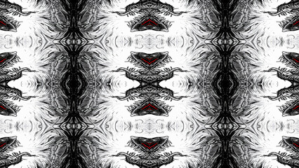 halloween background with skulls