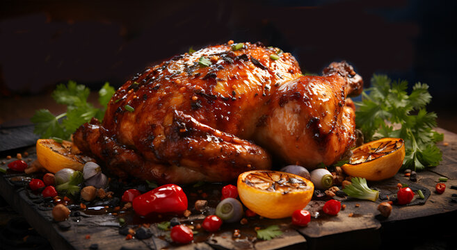 Delicious California Grilled Chicken Recipe Food