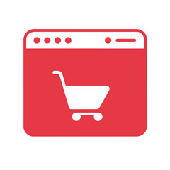 E Commerce Online Store Icon