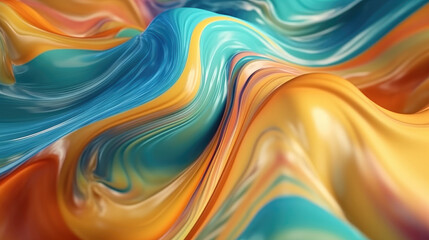 Obraz premium Abstract art background texture, liquid texture with liquid art materials