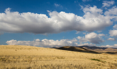 View of the mountains in Armenia