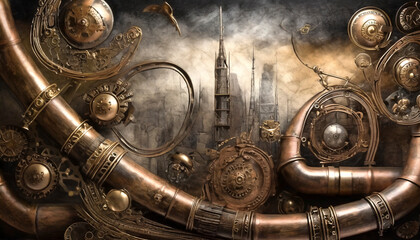 Futuristische Metropole SF