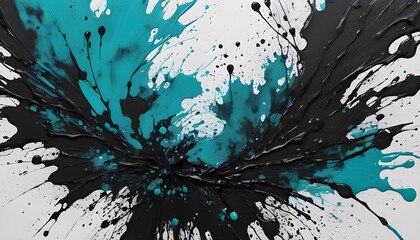 Red black ink splash abstract background. Creative Blurred Effect Trend Design