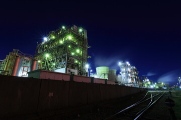 工場夜景・川崎千鳥町