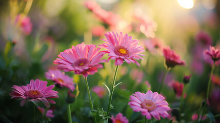 Obraz premium International Flower Day : Beautiful illustrations of various flower species