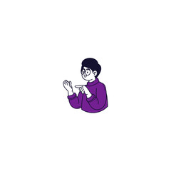 person pose with business style business