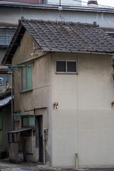 日本の広島県福山市の古くてとても美しい建物