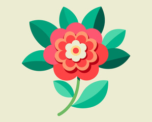 Flower flowers plant blossom herb perennial floret floweret inflorescence beautiful perfect lowely vector