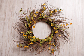 Wreath Easter door wreath