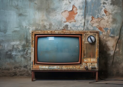 Retro old television 
