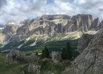 Gruppo del Sella, Sellagruppe,  Dolomites , Trentino, Alto Adige, Sudtirol, South Tyrol, Italy