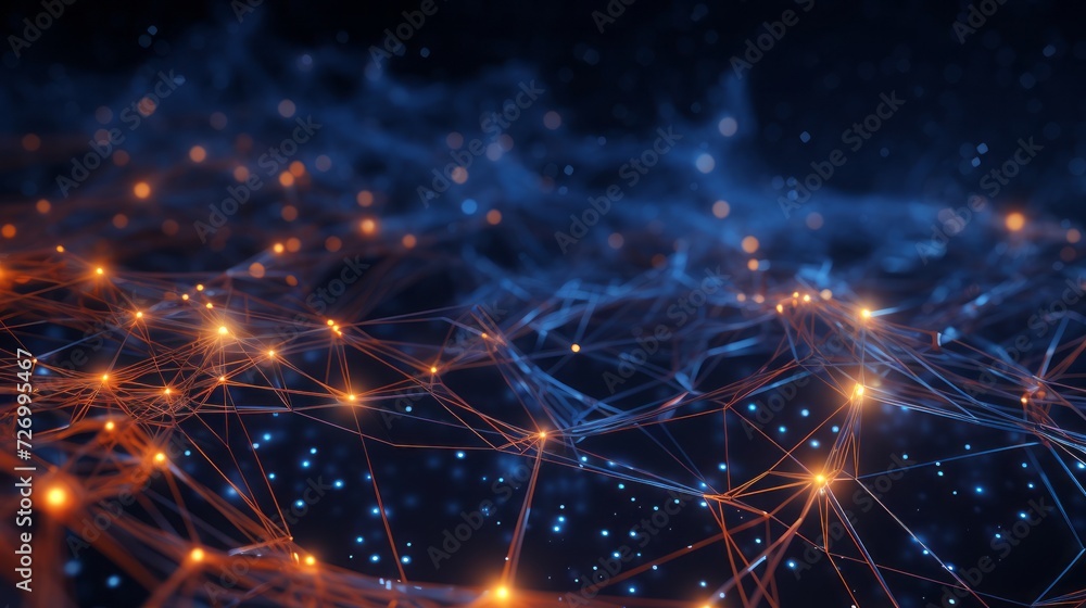 Poster dynamic cyber big data flow with blockchain fields: ai tech, digital communication, science research