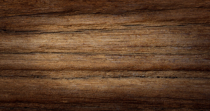 Dark Brown Old Wooden Background. Natural old wood texture background