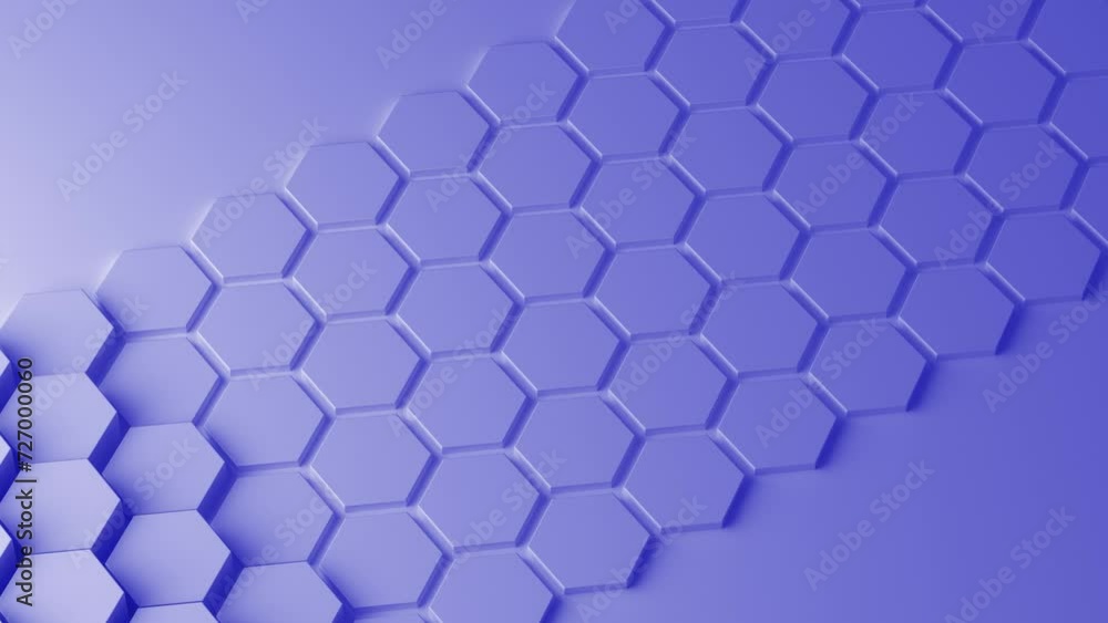 Poster abstract purple honeycomb. abstract hexagonal diamonds. modern template for documents, reports and p