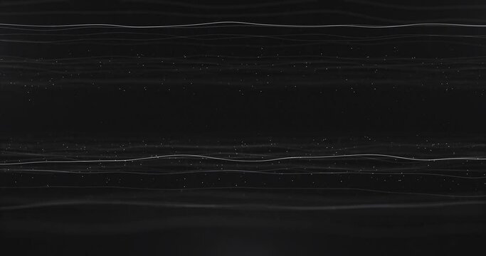 Abstract Dark Lines Background. Futuristic Lines And Dust Particles Background.