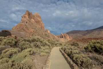 Landscape of Teide National Park , Tenerife