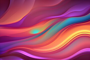 3d render, Abstract background psychedelic pattern, pastel gradient colors, smooth texture and calming visuals - obrazy, fototapety, plakaty