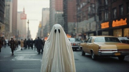 Obraz premium Women in white dress