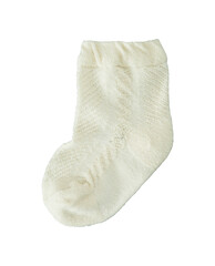 warm baby socks isolated element
