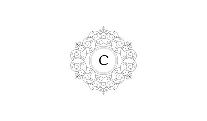 Luxury Light Elegant Alphabetical Logo 
