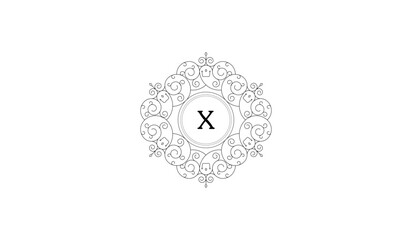 Luxury Light Elegant Alphabetical Logo 