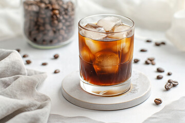 Iced Coffee in a Glass