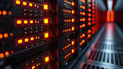 Obraz premium Server, Server Room