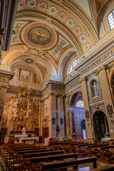 Acquaviva Picena, Marche, Italy. Mother Church of San Nicolò